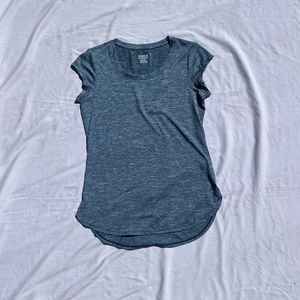 Reebok Athletic Workout Top Blue Size XS